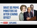 What do former Prime Ministers do once they leave Downing Street?