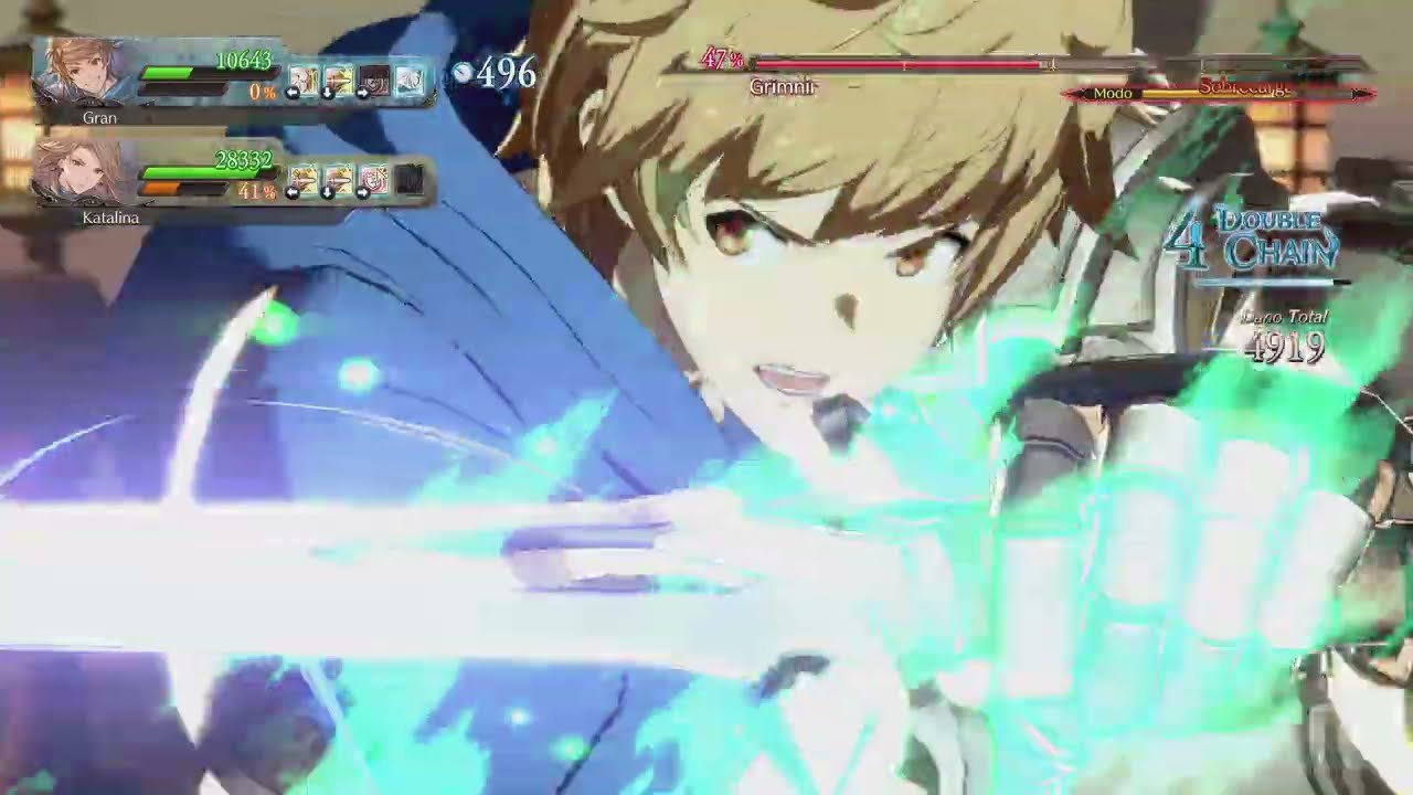 Granblue Fantasy Versus: Rising - Story Mode - Hard Difficulty - Grimnir - Boss Fight #2