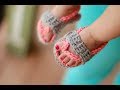 CROCHET TUTORIAL: Baby Flip Flops