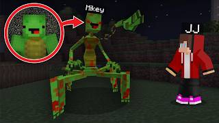 Mikey Became a SCARY FORGOTTEN MONSTER in Minecraft !? Maizen