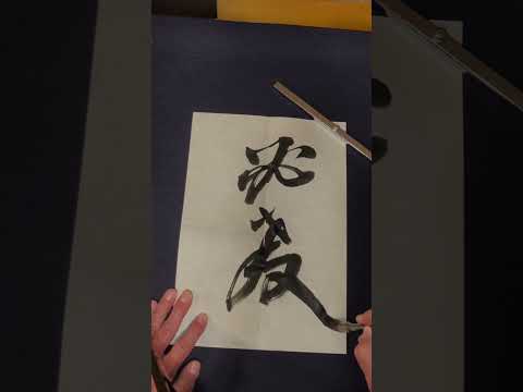 Our new Hissatsu T-Shirt from Calligraphy to printing.