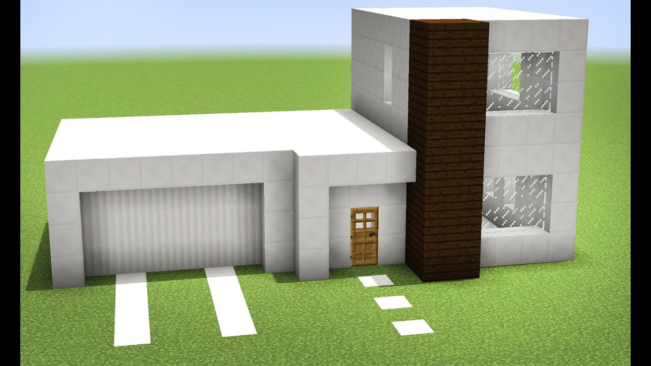 Casa Pequena Moderna Minecraft Map