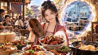 【Eng Dub】Bankrupt in the present, 😭she used modern meal kits to conquer the ancient world!👇#drama
