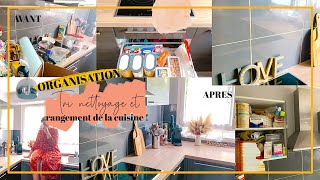 [HOME] TRI, NETTOYAGE ET RANGEMENT DE TOUTE MA CUISINE !