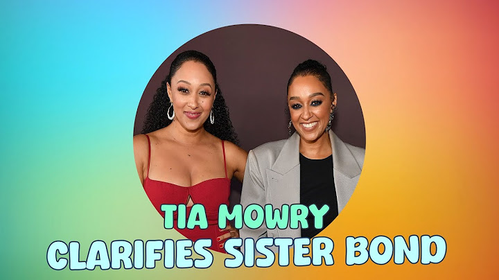 Tia Mowry Opens Up About Relationship with Twin Sister Tamera: A Heartfelt Clarification