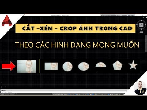 [ Thủ thuật] ✅ Cắt xén crop ảnh trong autocad, CLIPIT trong autocad, lệnh Extended clip, học autocad