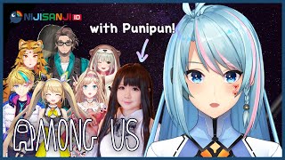 【AMONG US】Main Among Us sama Cosplayer Indonesia Punipun!【NIJISANJI ID】