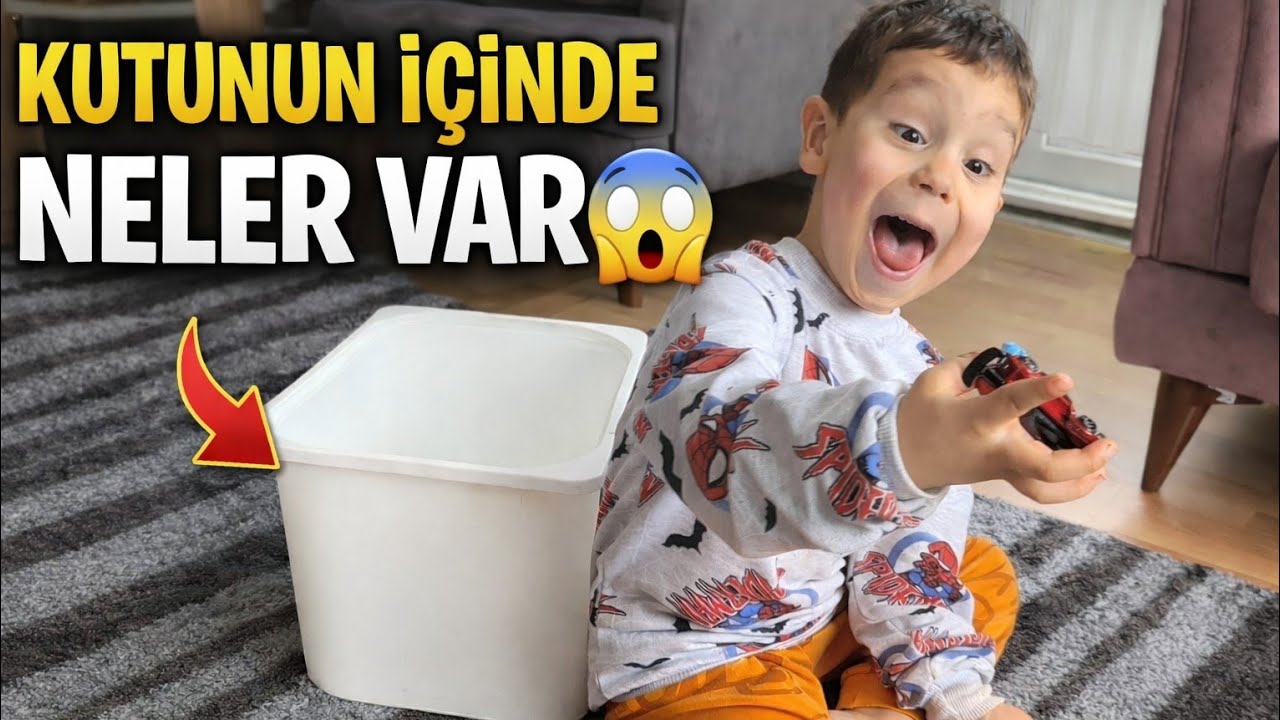 KUTUNUN İÇİNDEN NELER ÇIKTI?! 😱📦 @elifsinemtv @linacetinkayaofficial @trtcocuk @oynayalımhadi 
