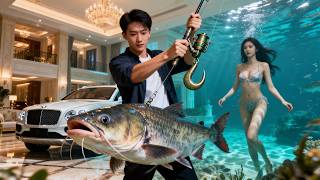 [Multi SUB] ｜普通青年在人生低谷之际意外绑定“钓鱼系统”，完成钓鱼任务即可获得金钱、技能、物品等丰厚奖励！#剧能充电站 #MiniDrama#精彩大陆短剧 screenshot 2