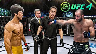 Bruce Lee vs Giga Chikadze - EA Sport UFC 4 - Epic Fight 🔥🐲
