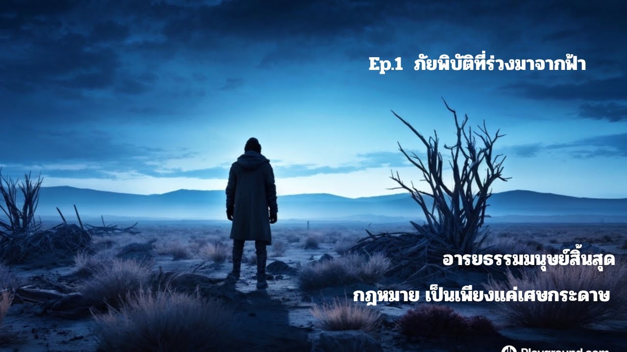 นิยายแปล โลกวิบัติ ยีนส์กลายพันธุ์ Ep.1 ภัยพิบัติที่ร่วงมาจากฟ้า￼