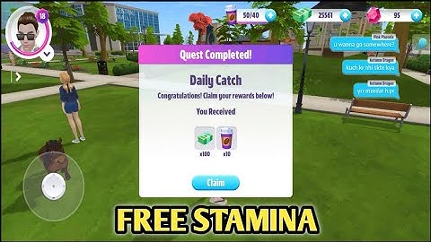 Virtual Sim Story | HOW TO GET A FREE STAMINA ( PART 2 )