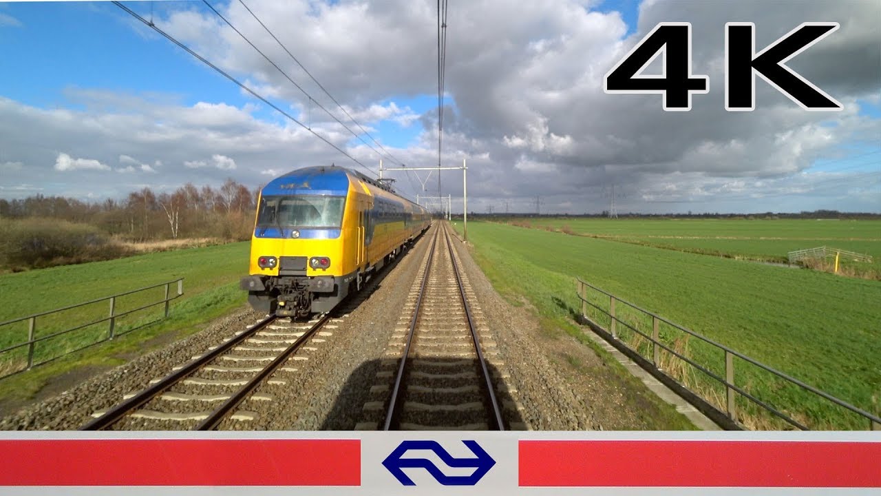 4K CABVIEW HOLLAND Rotterdam - Utrecht DDZ 18mrt 2019