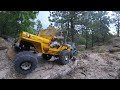 1/6 Scale RC Crawlers | RocHobby 1941 MB Jeep Willy's RTR Modified | Trail Crawling Palmer Park, CO.