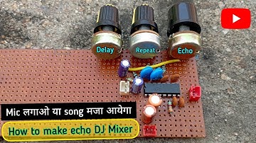 How to make Echo controller / DJ Mixer / sound effect pt2399
