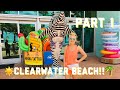 FLORIDA VACATION PART 1 / GOING TO  CLEARWATER BEACH!