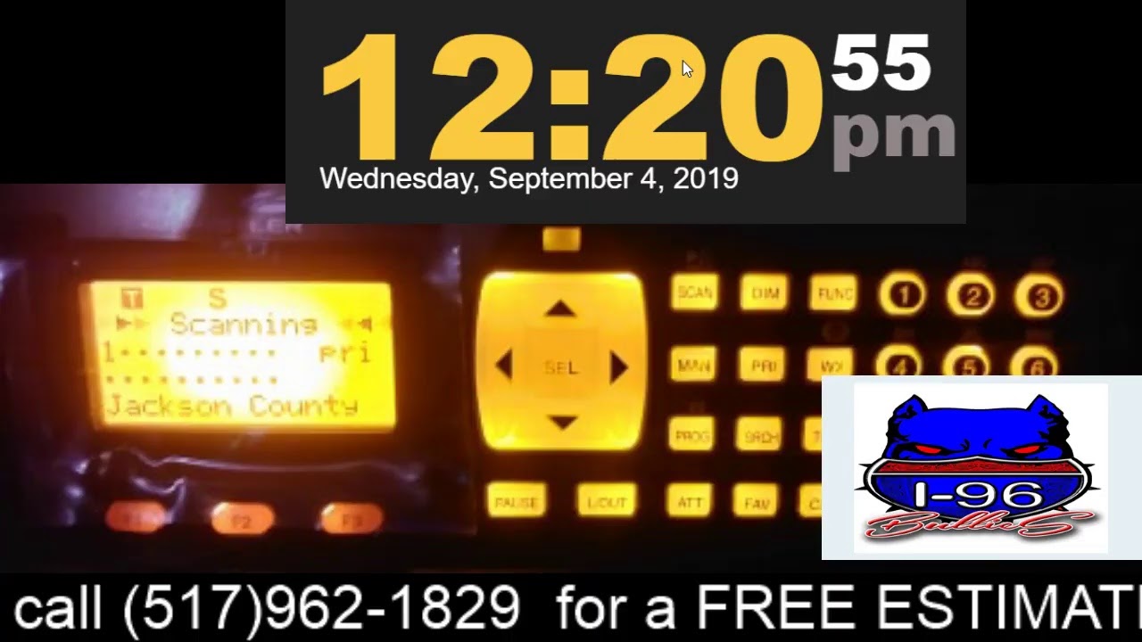 jackson scanner Live Stream YouTube