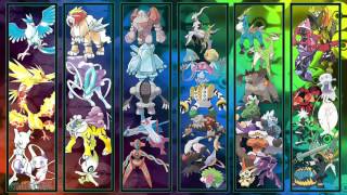 All Pokémon Trio/Mystic/Side Legendary Battle Themes [GEN 1-7]