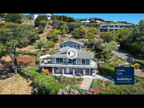 1 Bartel Court, Tiburon, CA home video tour