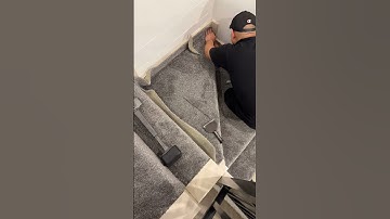 Installing Carpet for Winder Stairs#tips #carpet #howto #flooring #steps