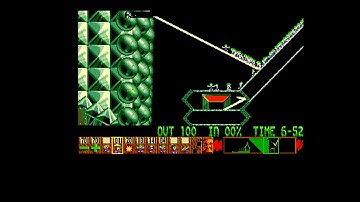 Lemmings Mayhem Level 23 Amiga Walkthrough