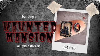 Mini Haunted Mansion, day 15: tiny picture frames (1)