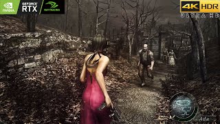 Resident Evil 4 Separate Ways (HD Project 2022 ReShade Ray-Tracing) Full Gameplay 4K 60FPS