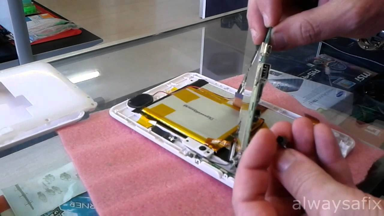 Update Tablet not charging not starting