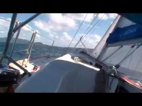 Sailing in The BVI's