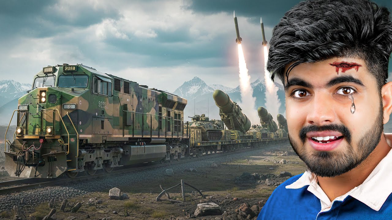 DRIVING TRAIN FOR ARMY - YouTube