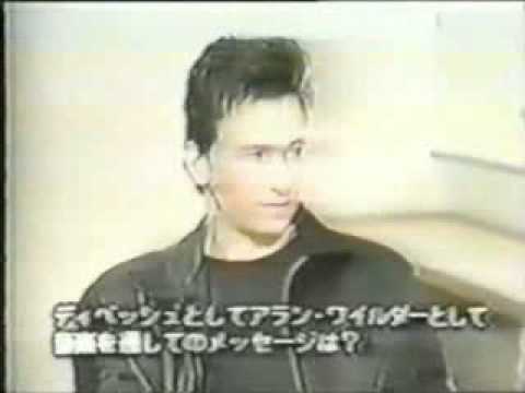 Alan Wilder interview on Japanese TV (1987)