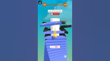 Stack Ball 🔥 Level 147 Perfect Clear in One Go 😱 | Insane Speed Run! #gaming #stackball #games