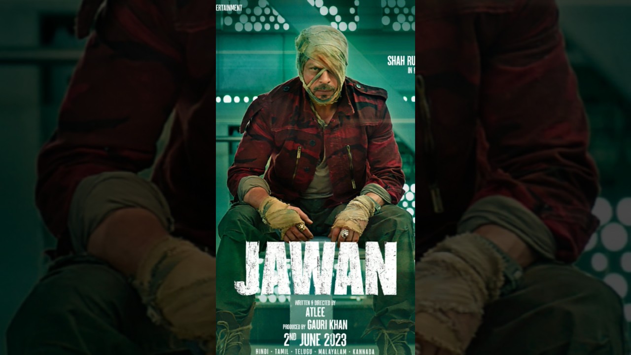 JAWAN Movie - Motion Poster | Shahrukh Khan Upcoming Movie Jawan | 