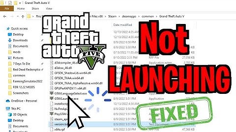 GTA 5 Game launching Error 100% Fixed gtav launcher Not Starting when click on it issue   GTA 5 Not