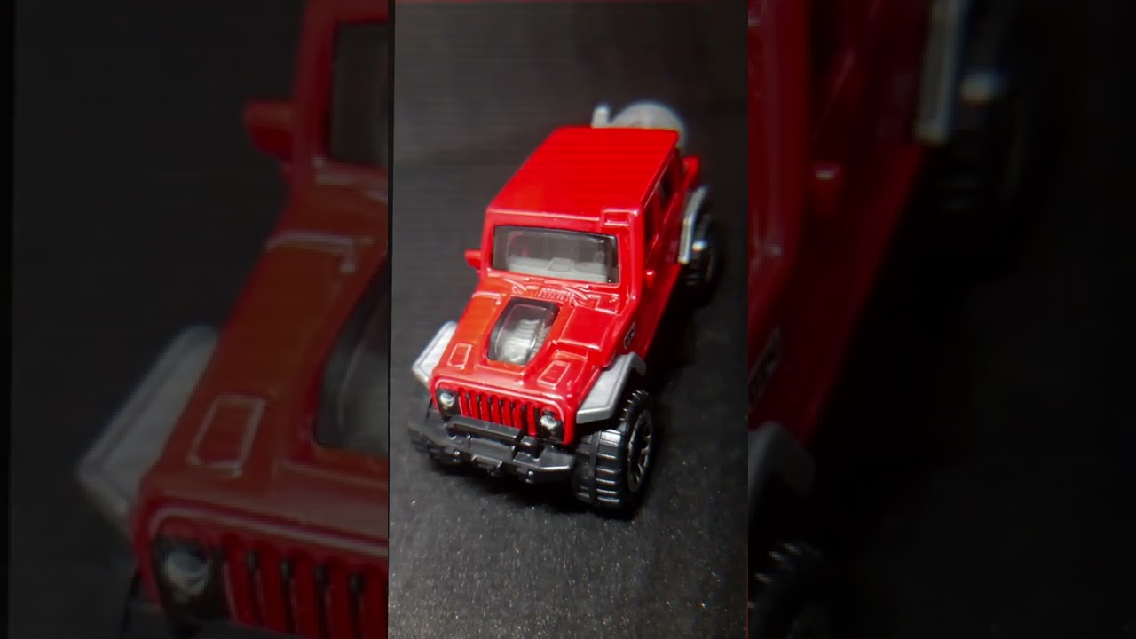 Hot Wheels '17 Jeep Wrangler | one of good diecast for outdoor Photo ( 64 Scale Diecast Display )