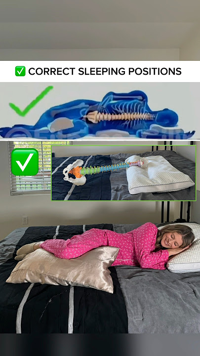Tidur Lebih Baik: Penempatan Bantal yang Sempurna untuk Kesehatan Tulang Belakang😴