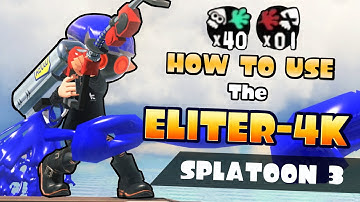 THE ULTIMATE E-LITER GUIDE! Gear Recommendations + Beginner and Advanced Tips! [Splatoon 3]
