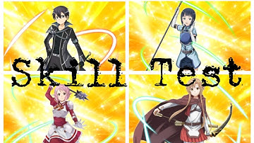 SAO Integral Factor (SAO IF): Defense Debuff Skill Test