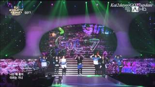 [1080p HD] 140403 GOT7 Cuts ღ Spring Special on M! Countdown