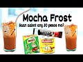 Homemade Iced Mocha Coffee recipe with 3 Ingredients only | How to make Mocha Frost