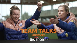 Guess The Lioness Gets Heated Team Talks With Lauren Hemp Rachel Daly - Part 2 Itv Sport