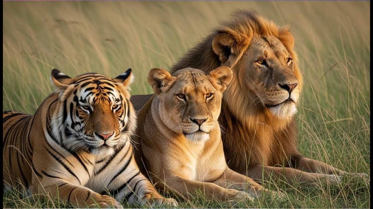 Wildlife Chronicles 4K Presents - Cute Animals Relaxing 🐶🐱🐰🦌  Peaceful Animal  Content