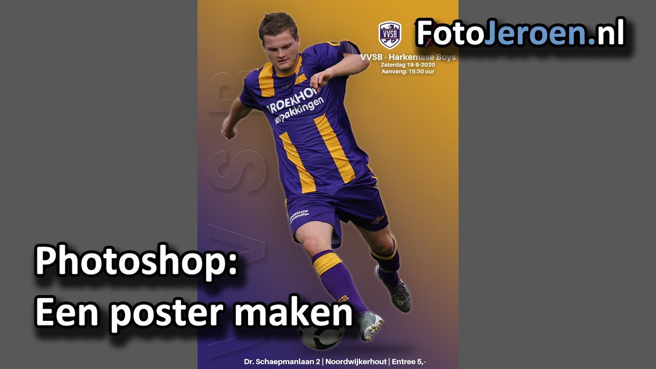 New Update Een poster maken (Photoshop)