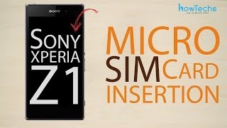 Sony Xperia Z1 Micro SIM card insertion screenshot 5