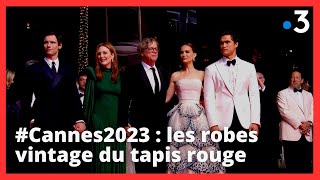 #Cannes2023. Natalie Portman, Lena Mahfouf, Lily-Rose Depp, Bilal Hassani.. Leurs robes vintage