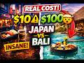 $10 vs $100 Day in Japan 🇯🇵 vs Indonesia 🇮🇩 – Shocking Difference!