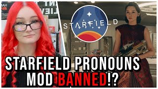 Starfield's pronoun-removal mod has been banned by NexusMods