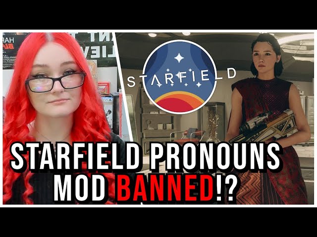 Nexus Mods removes the Starfield mod that got rid of player pronouns and  stands by decision: Starfield lets players choose a pronoun for…