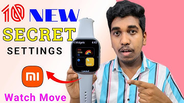 Redmi Watch Move⚡️Hidden Secret Settings | Top 10 New Secret Settings Of Redmi Watch Move Smartwatch