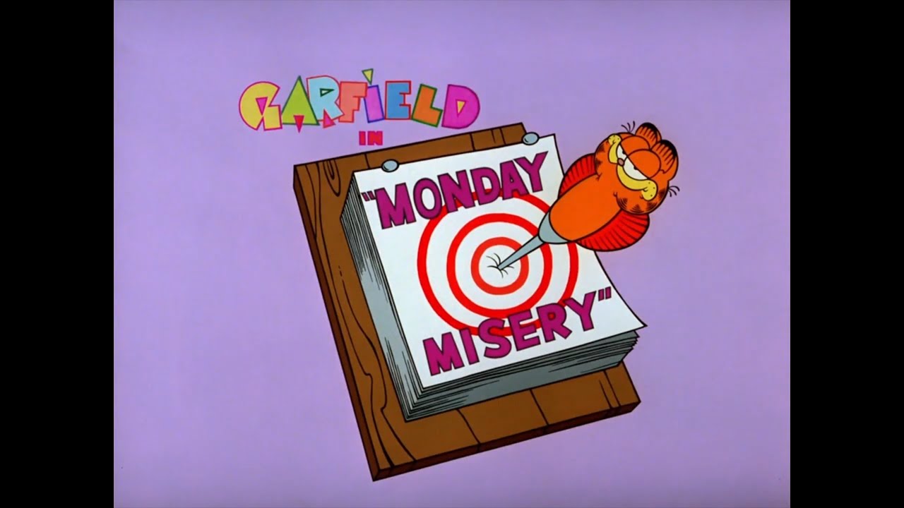 Garfield and Friends | S1 E20 Monday Misery (Part 1) - YouTube